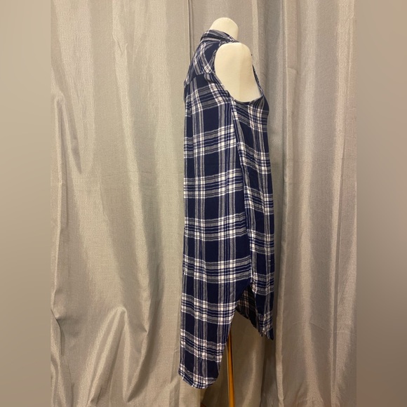 RAILS JORDYN Button Down High Low tunic size XS - Picture 12 of 12